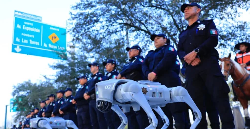 ၂၀၂၆ ကမ္ဘာ့ဖလားပြိုင်ပွဲမှာ မက္ကဆီကို ရဲတပ်ဖွဲ့ကို ကူညီကင်းလှည့်ပေးမယ့် စက်ရုပ်ခွေးတွေ