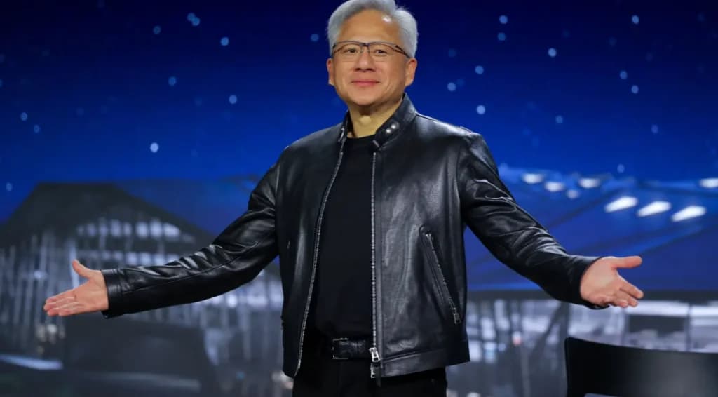 AI လောကရဲ့ ဘုရင် Nvidia ဈေးကွက်တန်ဖိုး ဒေါ်လာ ၅ ထရီလီယံကျော်ပြီး သမိုင်းသစ်စိုက်ထူ