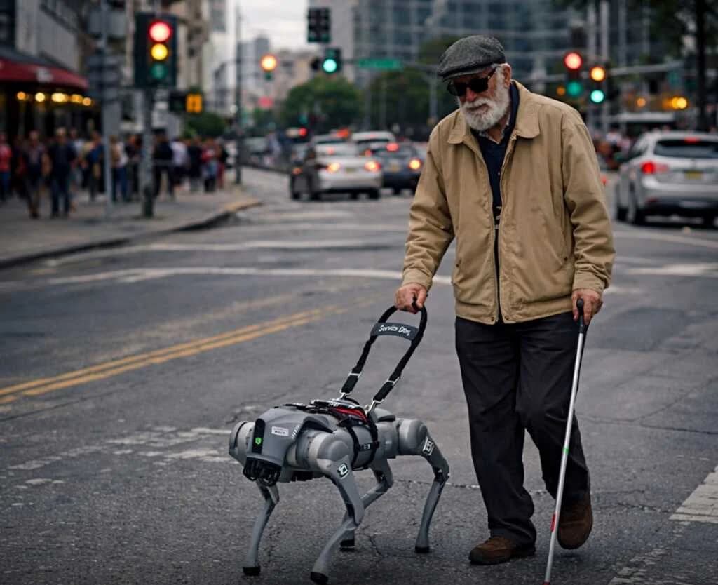 အမြင်အာရုံချို့တဲ့သူတွေအတွက် အားကိုးရမယ့် “စကားပြောတဲ့ လမ်းပြစက်ရုပ်ခွေး”