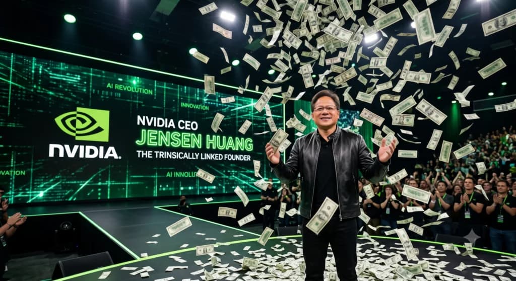NVIDIA ရဲ့ တန်ဖိုး ဒေါ်လာ ၅.၅ ထရီလီယံကျော်သွားပြီဖြစ်ပြီး နိုင်ငံကြီးတွေရဲ့ ဂျီဒီပီထက် သာလွန်သွား