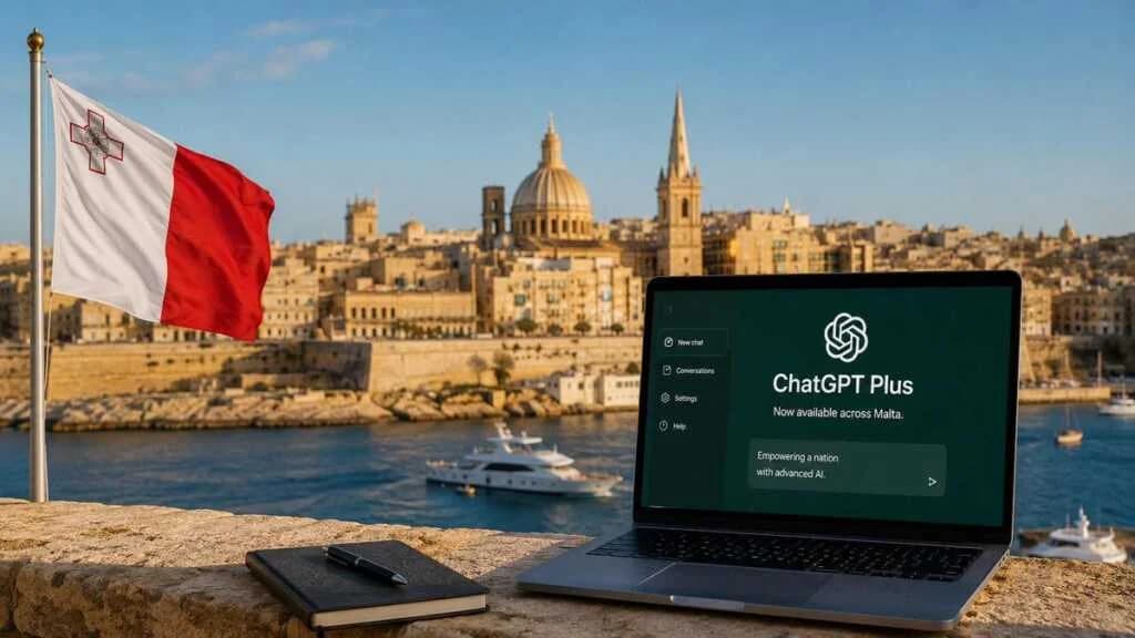 OpenAI က မော်လ်တာ နိုင်ငံကို ChatGPT Plus တစ်နှစ် အခမဲ့ သုံးခွင့်ပေး