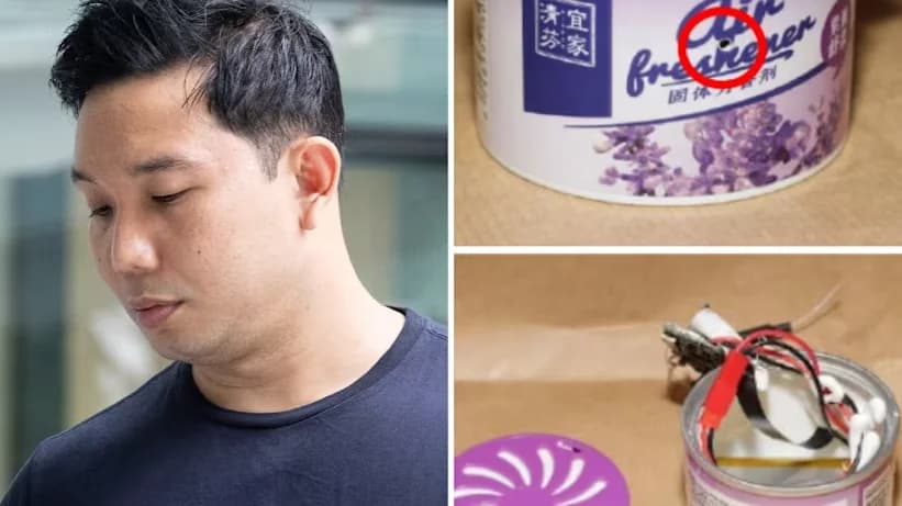 Air Freshener ထဲ ကင်မရာဝှက်ပြီး အမျိုးသမီးအိမ်သာထဲ ချောင်းရိုက်သူ ထောင်ဒဏ်ချမှတ်ခံရ