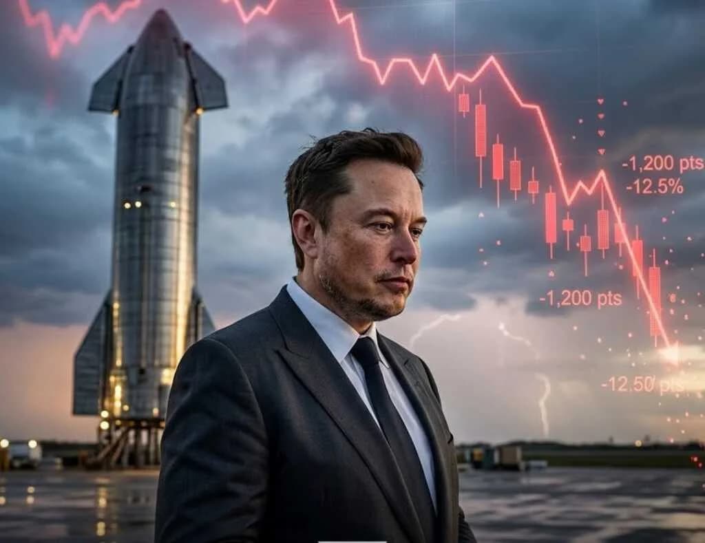 SpaceX ရဲ့ ဈေးကွက်တန်ဖိုး ဒေါ်လာ ၆၀၀ ဘီလီယံအထိ ထိုးကျ