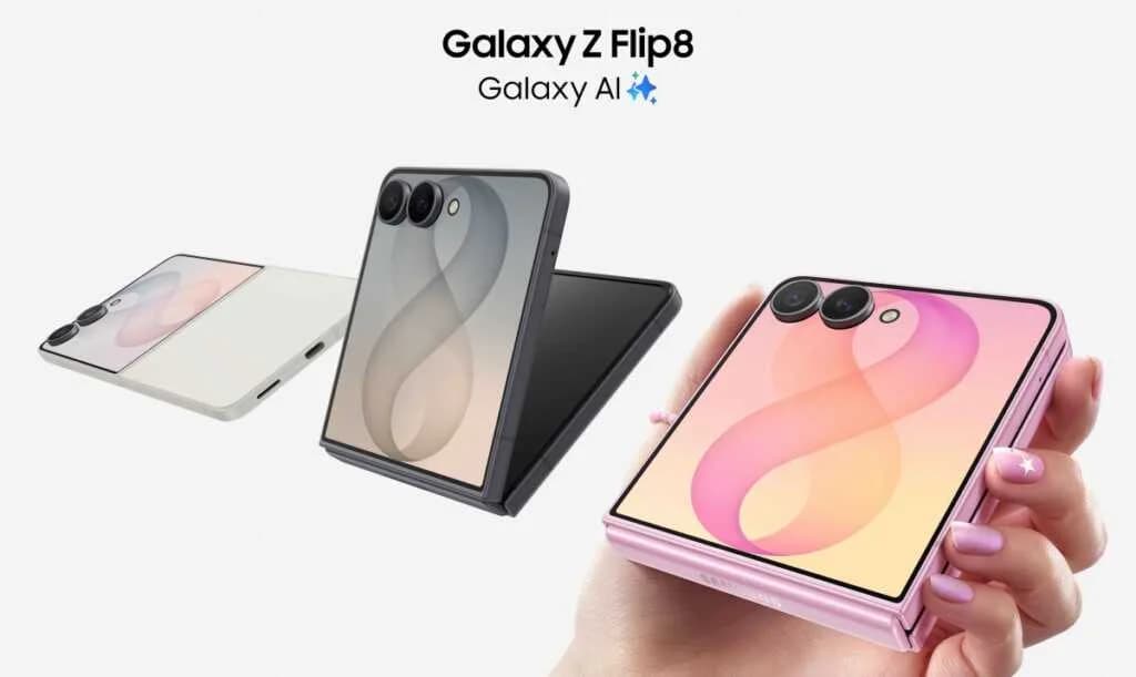 ပိုကောင်းတဲ့ Chipset ပါလာတဲ့ Samsung Galaxy Z Flip8 ကို တရားဝင် မိတ်ဆက်