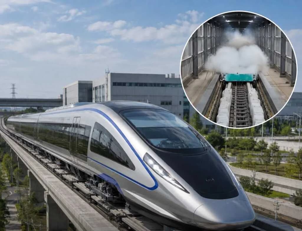 China's Maglev Train Reaches 800 km/h Speed in 5.3 Seconds