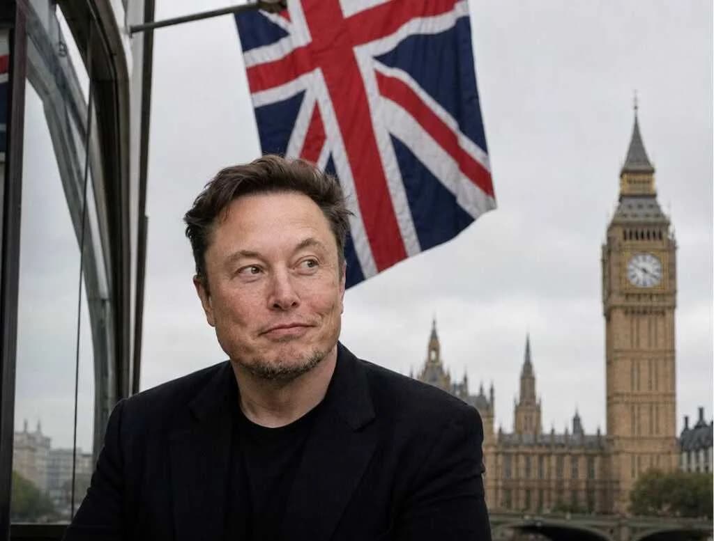 Elon Musk Jokingly Remarks About Buying the UK