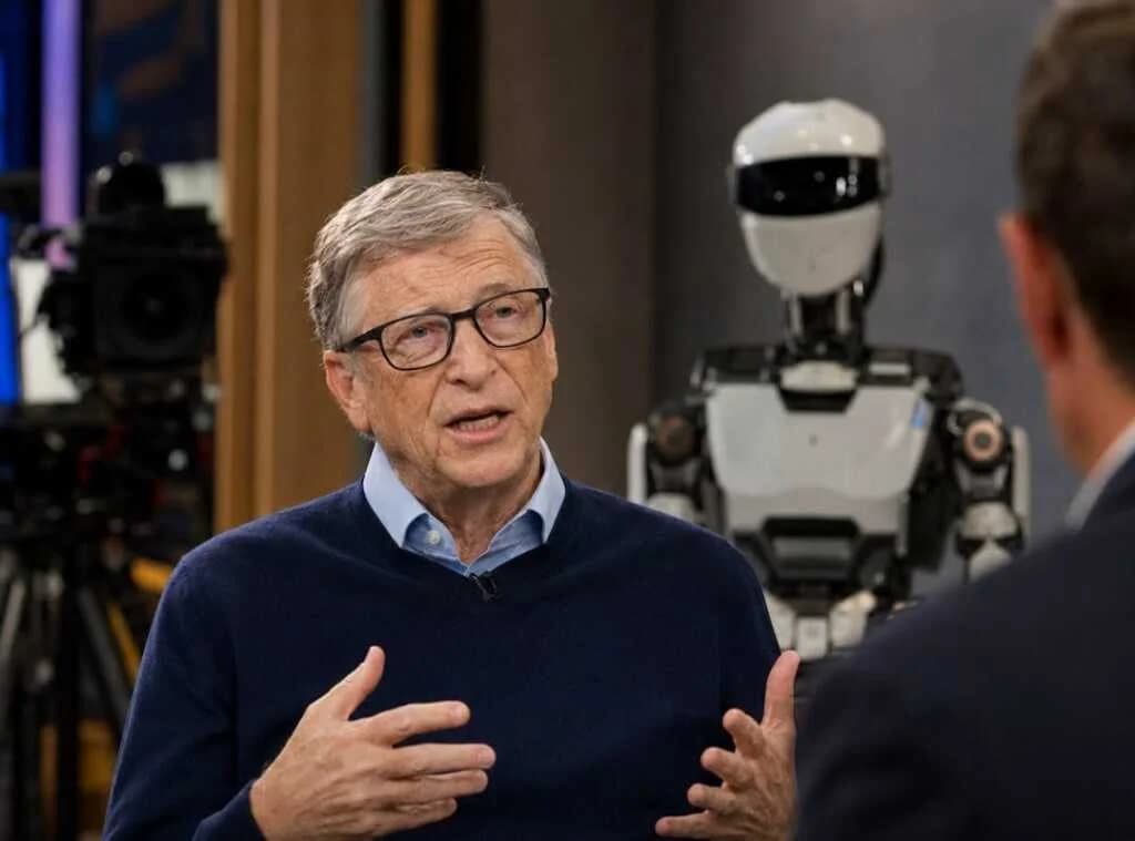 Bill Gates Proposes Taxing Robots and AI to Address Job Displacement