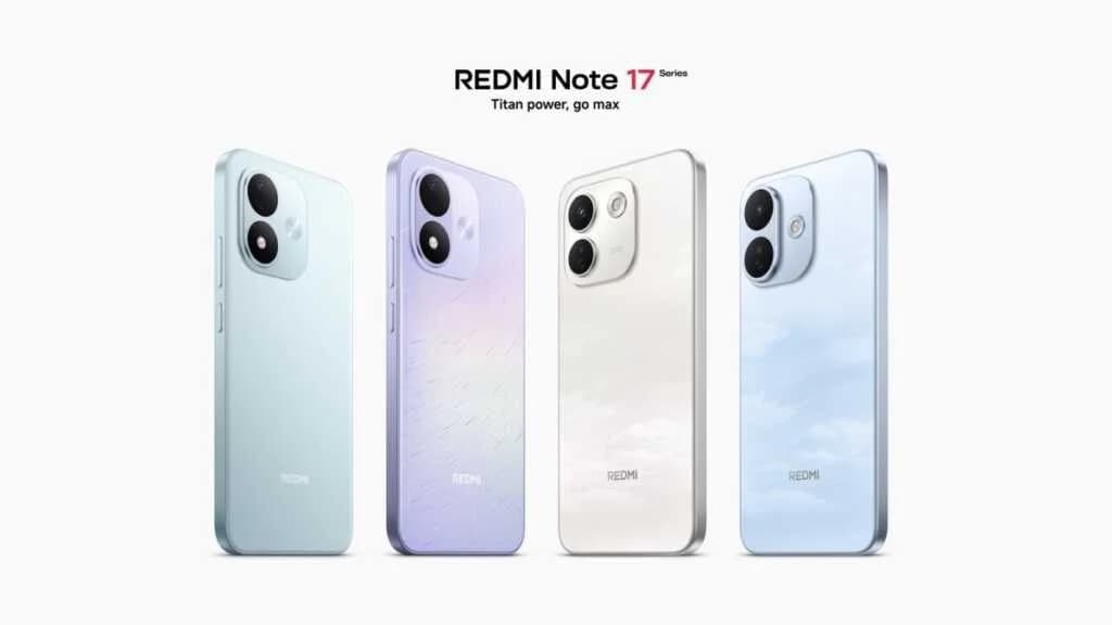 အရွယ်ကြီး ဘက်ထရီတွေနဲ့ Snapdragon 6 Chip တွေ ပါတဲ့ Redmi Note 17 Pro နဲ့ Pro Max ကို ကြေညာ