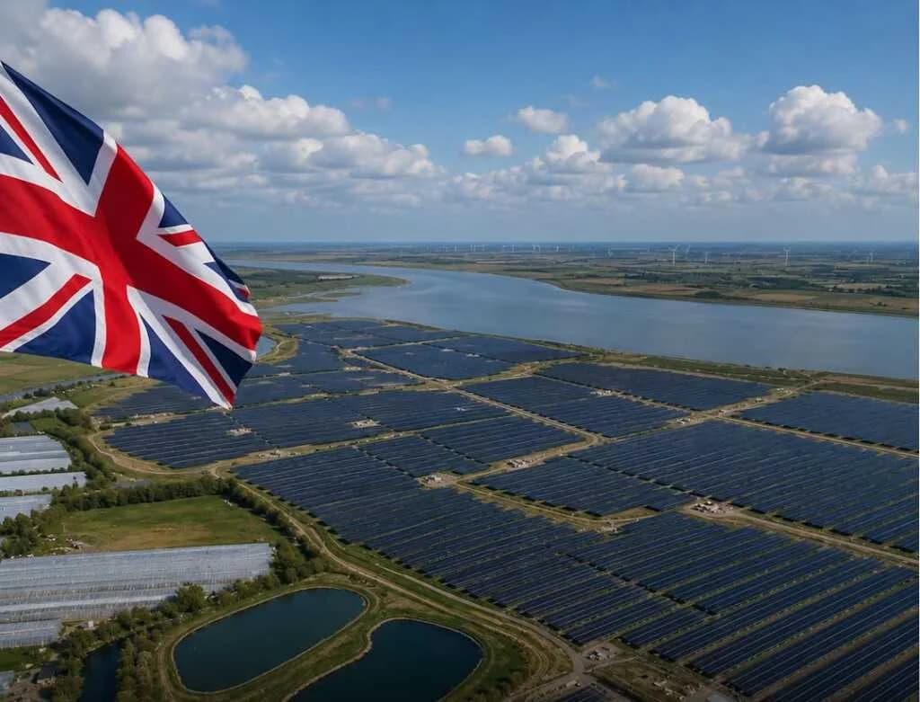 Britain's Largest Solar Power Plant Begins Operations, Supplying Electricity to Over 100,000 Homes